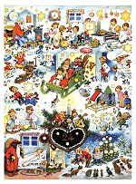 Gingerbread  Heart<br>Korsch Advent Calendar